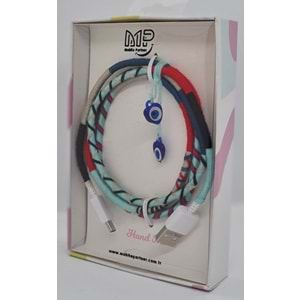 MP Hand Made Cable TYPC - Red& Blue