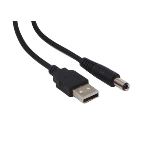 S-link SL-DCM7 USB M to 5.5 x 2.5 DC 1m Çevirici Kablo