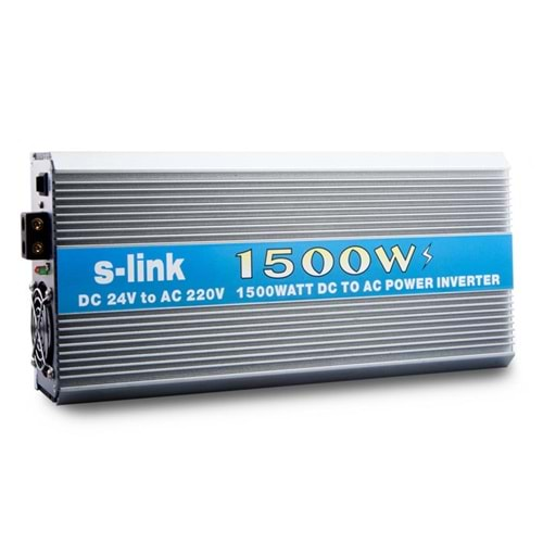 S-link SL-INV2415 1500W DC24V-AC230V İnverter