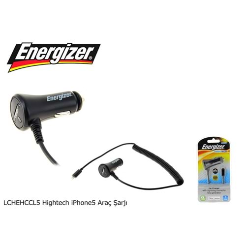 Energizer LCHEHCCL5 Hightech iPhone 5 1000MA Araç Şarjı