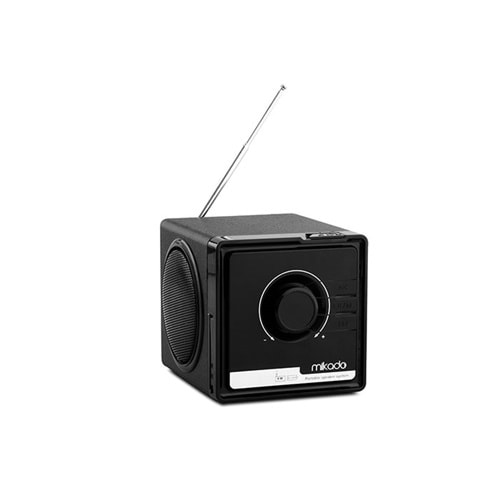 Mikado BT-236 3W+3W Siyah SD+MMC+Fm destekli Bluetooth Müzik Kutusu