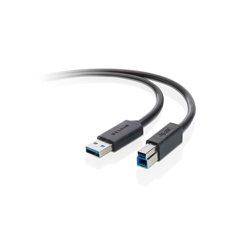 Belkin BLK-F3U167cp.5M Siyah 0.5m Y Usb 2xUSB-A,1xMini-B Usb Kablosu