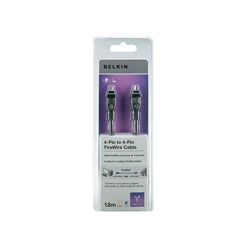 Belkin BLK-F3N402cp1.8M Usb 1.8m 4Pin Bilg. Fotoğraf bağlantı Kablosu