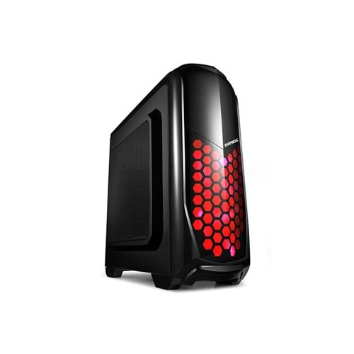 Everest ARMEGO Siyah 2*12cm Fan Red LED Fan 2*USB3.0 Kasa