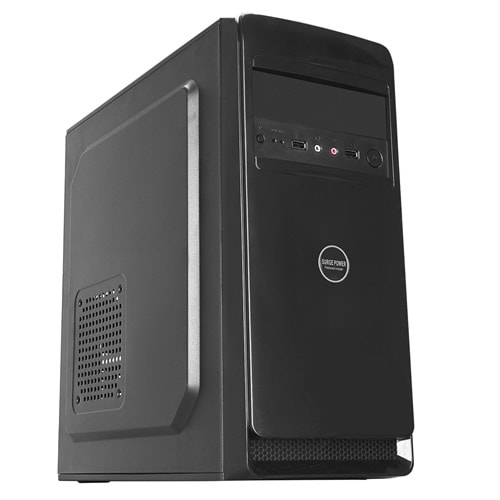 Everest 723A Peak-250W Siyah Metal Panel ATX Mid-T PC Kasası