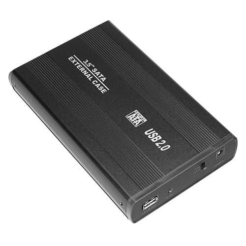 Hytech HY-HDC30 3.5 USB 2.0 SATA Harddisk Kutusu Siyah