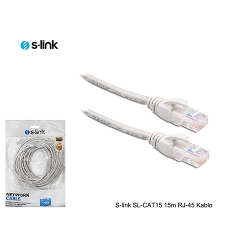 S-link SL-CAT15 15m RJ-45 Kablo