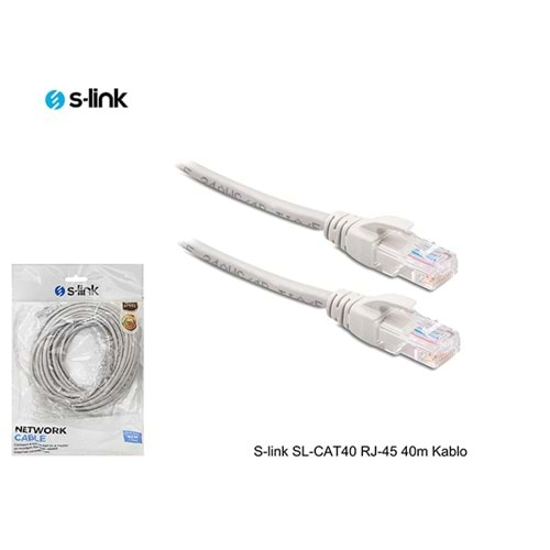 S-link SL-CAT40 RJ-45 40m Kablo