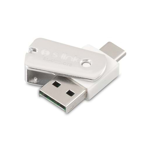 S-link SL-USB-C78 USB3.1 Combo Type-C USB3.1 to OTG+USB+TF Çevirici