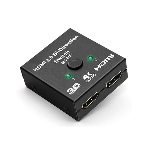 S-link SL-LU613 . 2 Port HDMI Çift Yönlü Switch ve Splitter