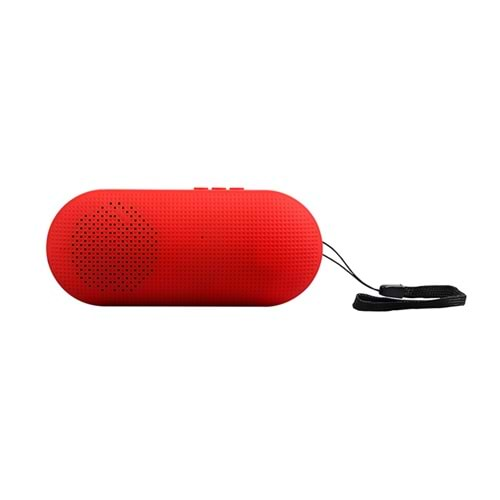 Hytech HY-S10 Kırmızı Usb+TF Kart DC 5V Bluetooth Speaker