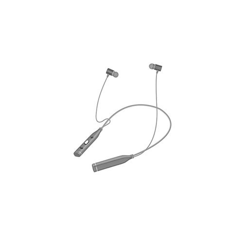 Snopy SN-BTS20 Gri Boyun Askılı Mıknatıslı Bluetooth Spor Kulak içi Kulaklık Mikrofon