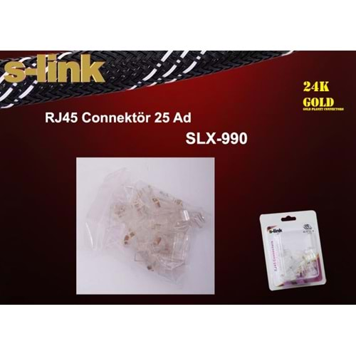 S-link SLX-990 RJ-45 8P8C 25lik Jack