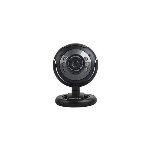 Everest SC-824 300K Usb Mikrofonlu Görüş Ledli Webcam Pc Kamera