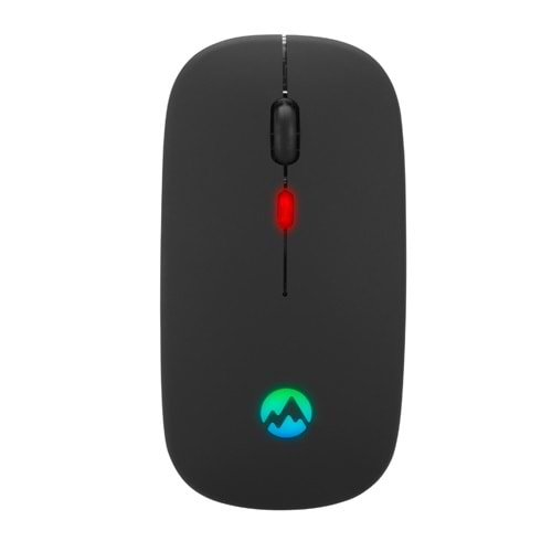 Everest SM-BT11 Usb Siyah 2in1 Bluetooth ve 2.4GHz Şarj Edilebilir Kablosuz Mouse