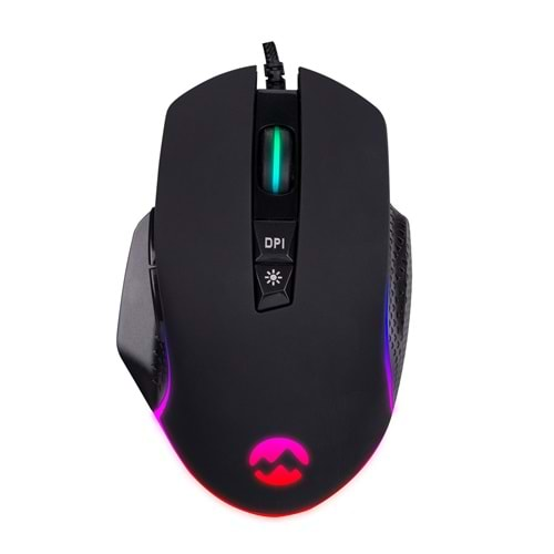 Everest RAGE-X2 Usb Siyah 800/1600/3200/4800/6400 dpi Gaming Oyuncu Mouse