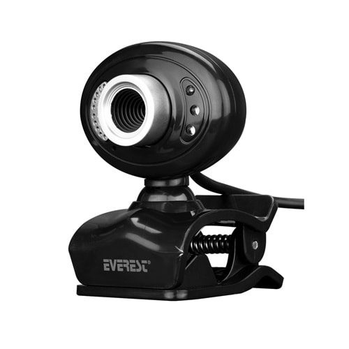 Everest SC-826 Pixels 0.3 Mega , 640x480 Usb Mikrofonlu Görüş Ledli Webcam Pc Kamera