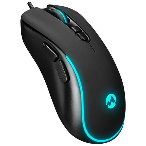 Everest SM-G58 X-HAMMER Usb Siyah 7D Optik 7200dpi LED Işıklı Gaming Oyuncu Mouse