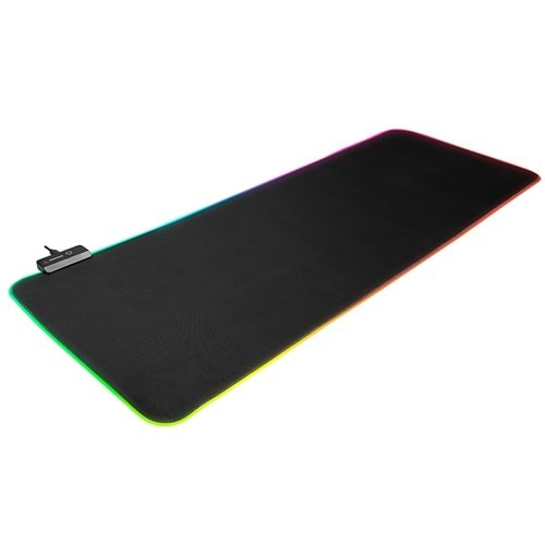 Rampage MP-22 Siyah 300*800*3mm RGB Ledli Gaming Mouse Pad