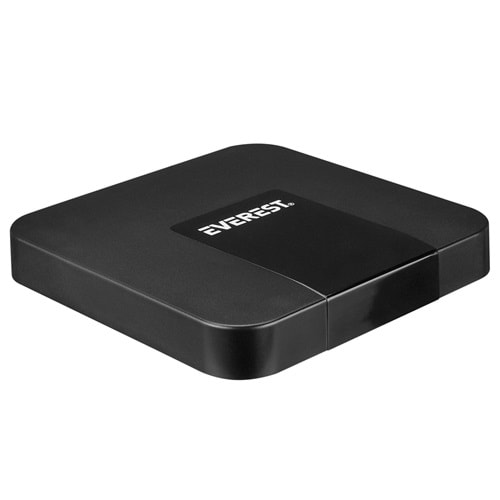 Everest EV-TB30 Amlogic905W Işlemci 2G RAM+16 Dahili Hafizasi Wifi+ Quad core ARM Cortex-A53 Kumandalı Android TV Box