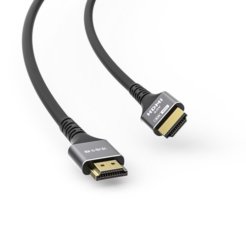 S-link SLX-HD4K10 19+1 HDMI to HDMI 10m Metal v2.0 4K (4096*2160) 30Hz Kablo