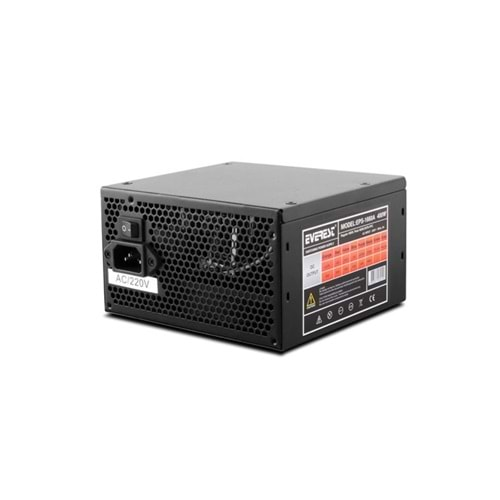 Everest EPS-1660A Peak 460W PFC 4*Sata, 2*6+2 PIN 12 CM FANLI Power Supply