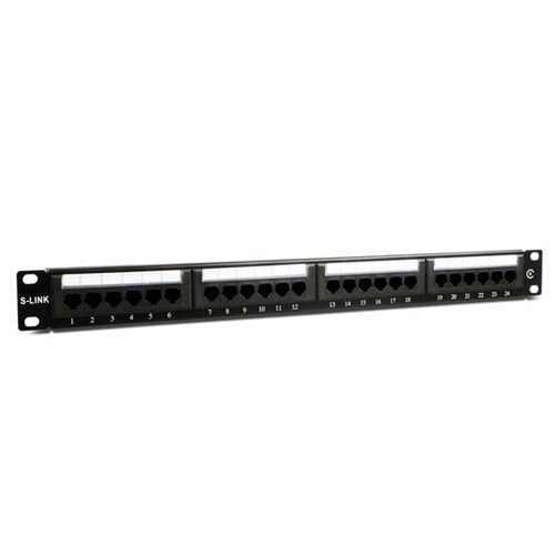 S-link SL-F624 24 Lü UTP CAT6 Patch Panel