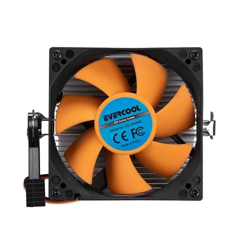 Evercool CS-939AM2 3pin Kırmızı CPU Fan