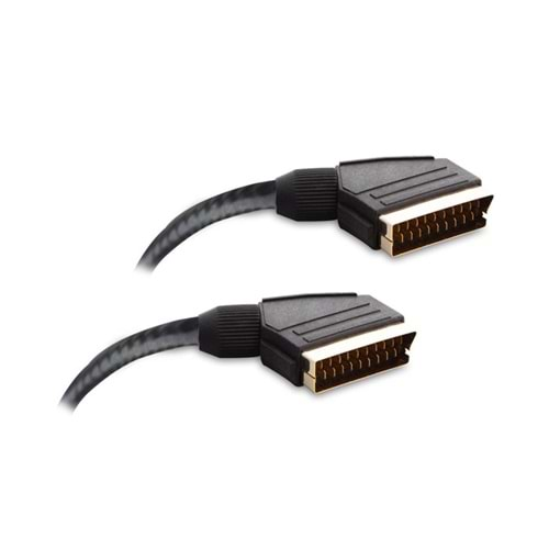 S-link SLX-222 SCART TO SCART 1.5m Gold Kablo