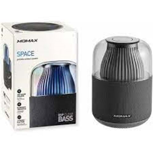 Momax Space True Wireless 360 Speaker with Colored Ambient Lamp