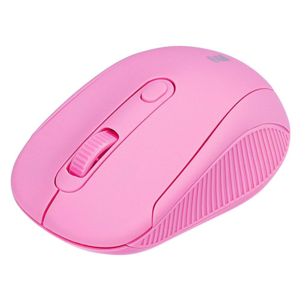 Everest SM-300 Usb Pembe 4D Optik Alkalin Pil Kablosuz Mouse