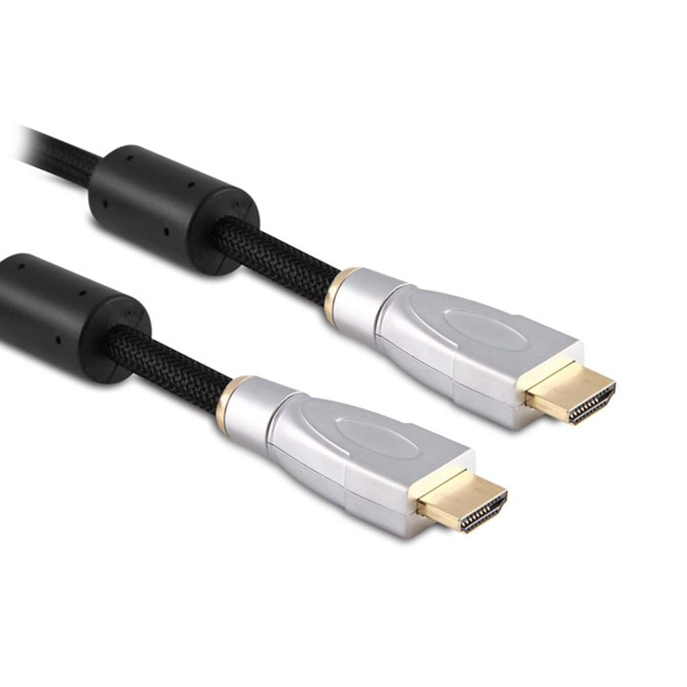 S-link SLX-M460 HDMI TO HDMI 1.8m Altın Uçlu 24K+ Metal Kon. 1.4 Ver. 3D Kablo