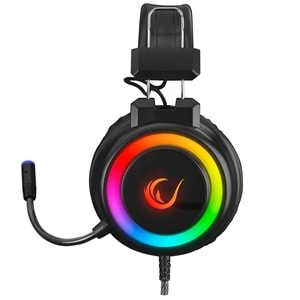 Rampage SN-R10 ALQUIST Siyah 3,5mm RGB Gaming Oyuncu Mikrofonlu Kulaklık