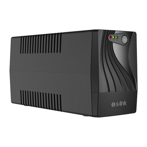 S-link MIGHT U80 800VA 12V9Ah*1 480W Siyah Line-Interactive Kesintisiz UPS Güç Kaynağı