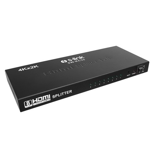 S-link SW-KC32 8 Port 4K * 2K HDMI Splitter