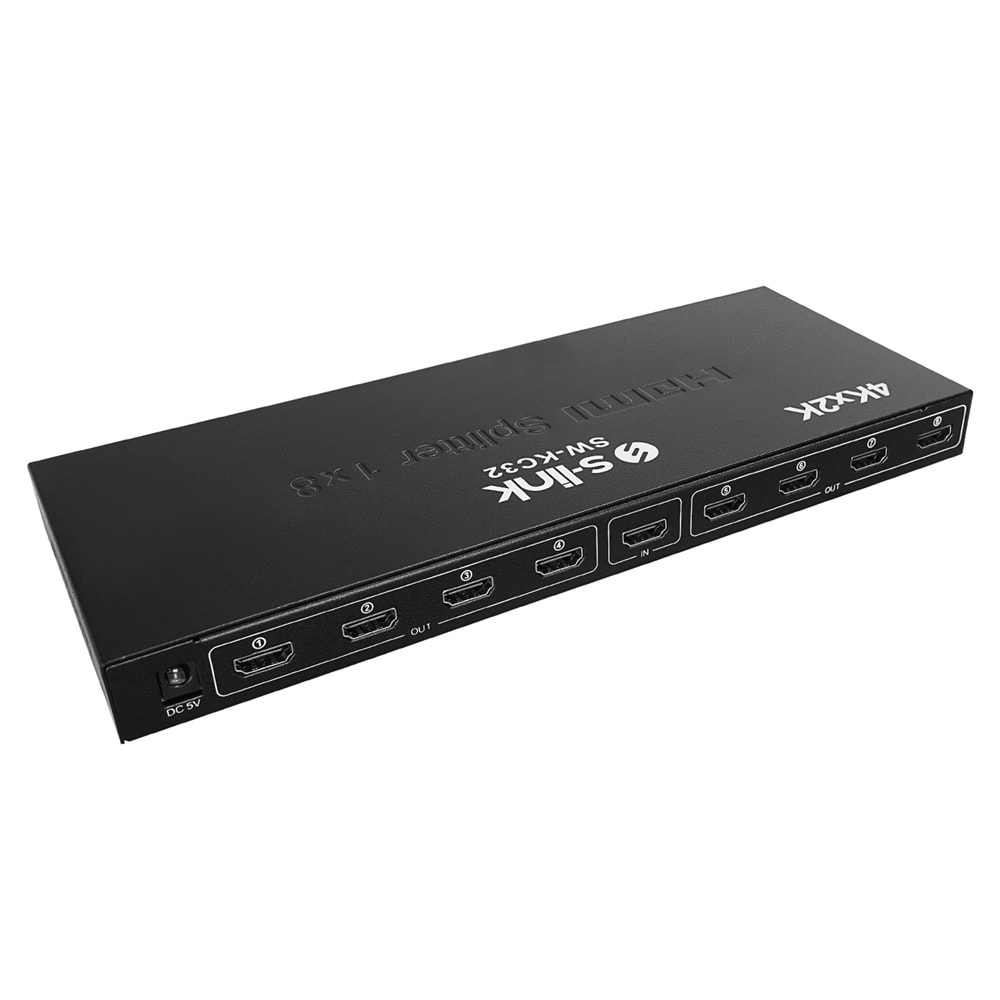 S-link SW-KC32 8 Port 4K * 2K HDMI Splitter